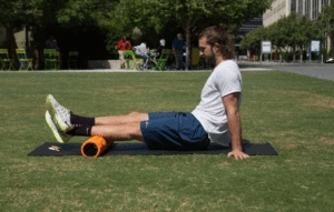 A Man on a Calf Roll Moving Image